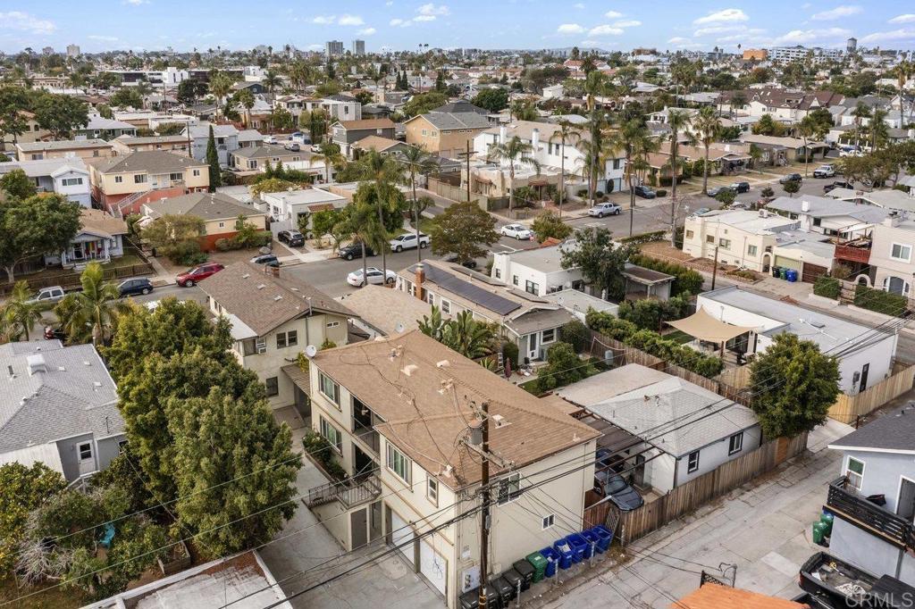 3373-3379 1/2 Herman Avenue San Diego, CA 92104 - Photo 62 of 70 an aerial view of a city with lots of residential buildings
