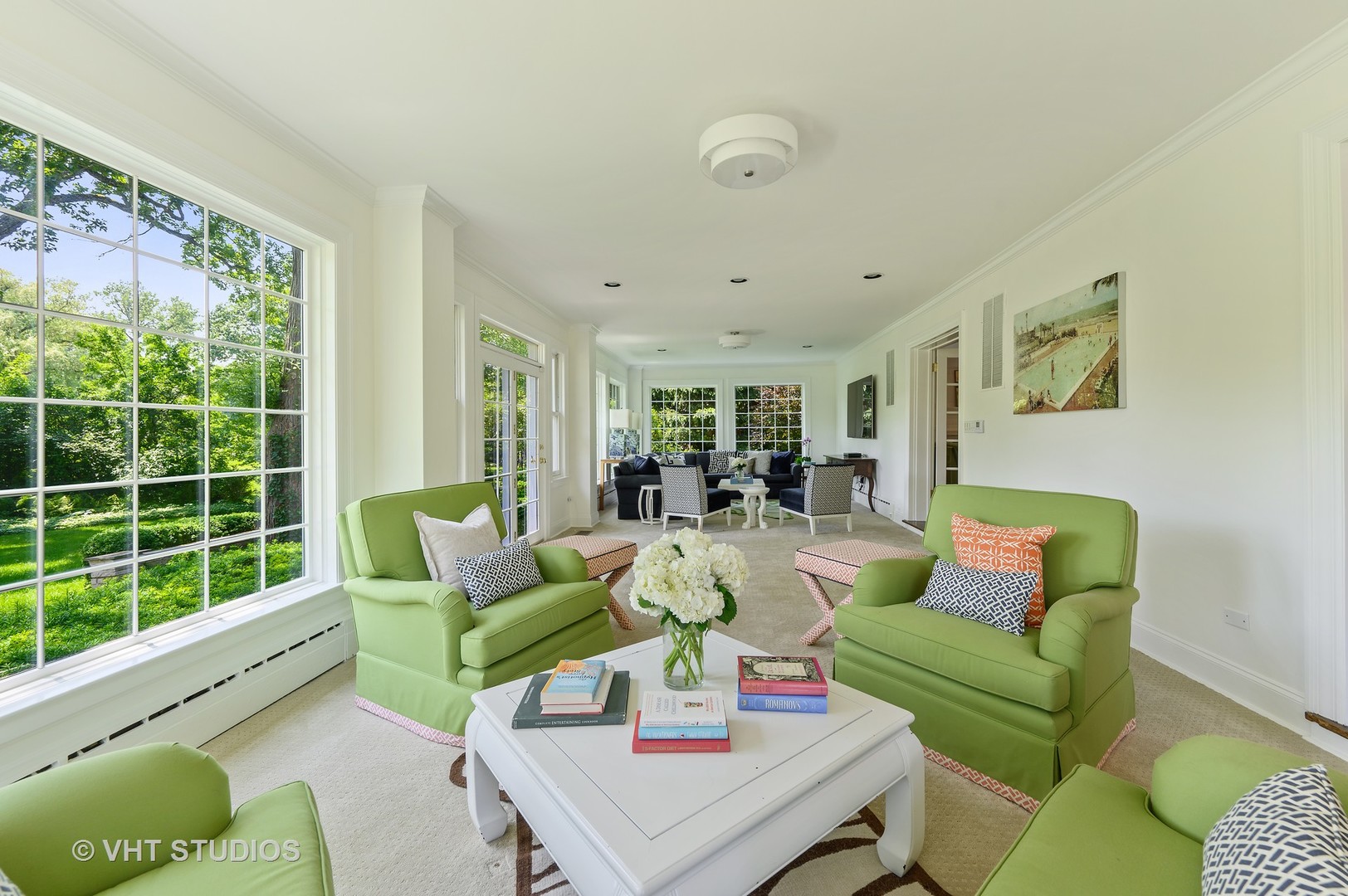 44 Indian Hill Road Winnetka, IL 60093 - Photo 16 of 49 a living room with furniture and a large window