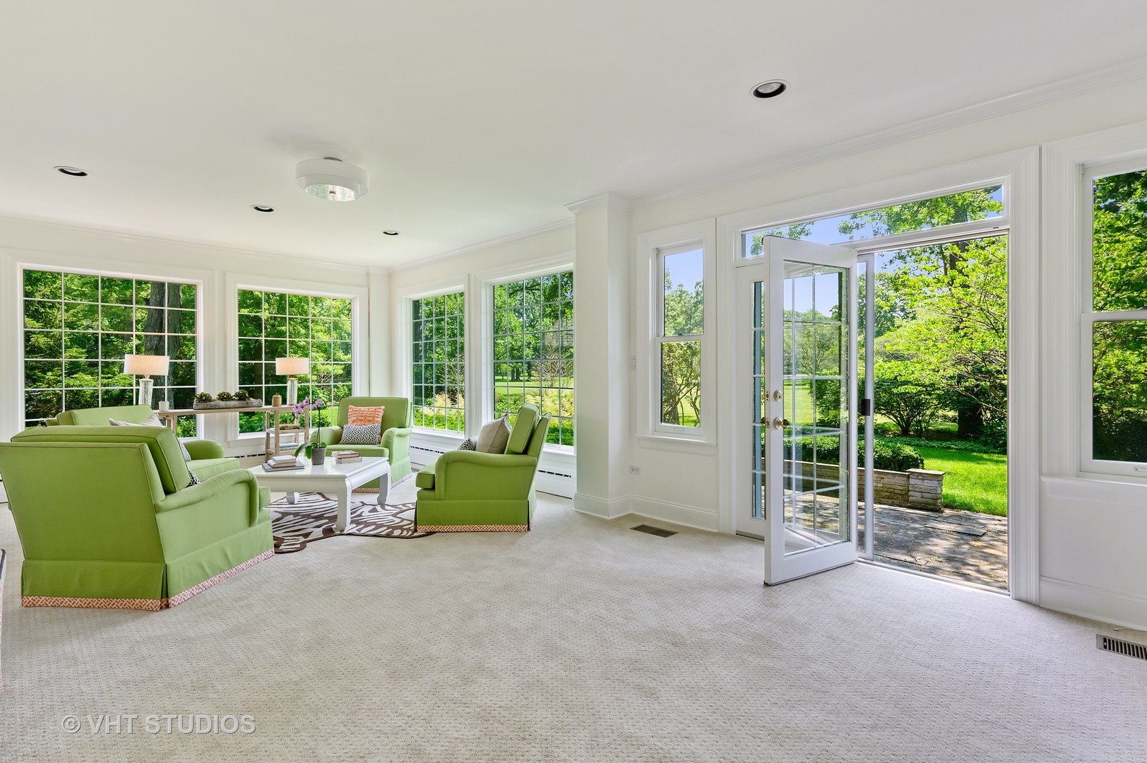 44 Indian Hill Road Winnetka, IL 60093 - Photo 17 of 49 a living room with furniture and windows