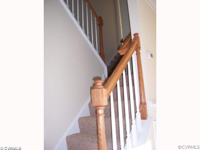 11909 Rimswell Terrace Midlothian, VA 23112 - Photo 6 of 11 Exterior Front - Typical stair trim