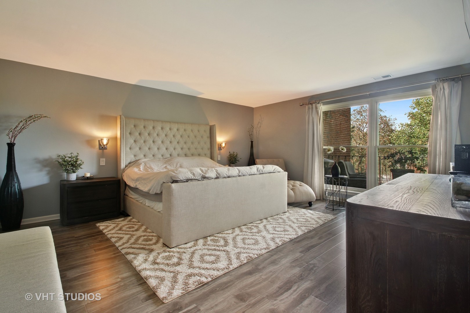 800 Midway Road, Unit 3N Northbrook, IL 60062 - Photo 9 of 15 a living room with furniture and a large window