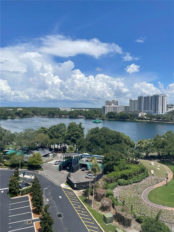 150 East Robinson Street, Unit 2A6 Orlando, FL 32801 - Photo 31 of 33 a view of a lake with a city