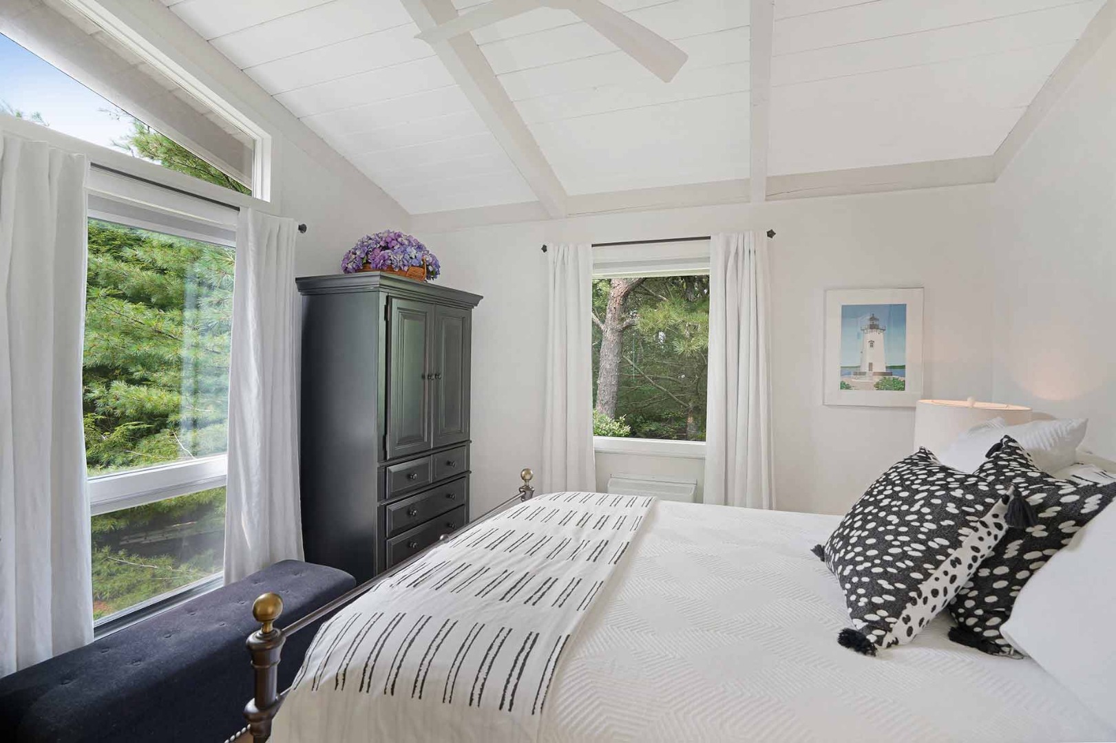 25 Down Harbor Road Edgartown, MA 02539 - Photo 21 of 35 a bedroom with a bed dresser and window