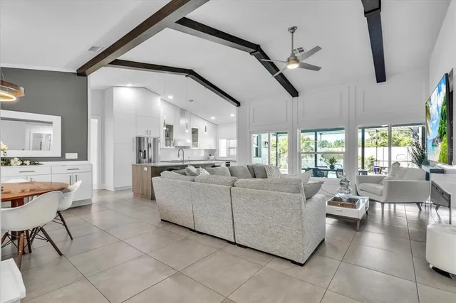 a bedroom with a bed and dresser