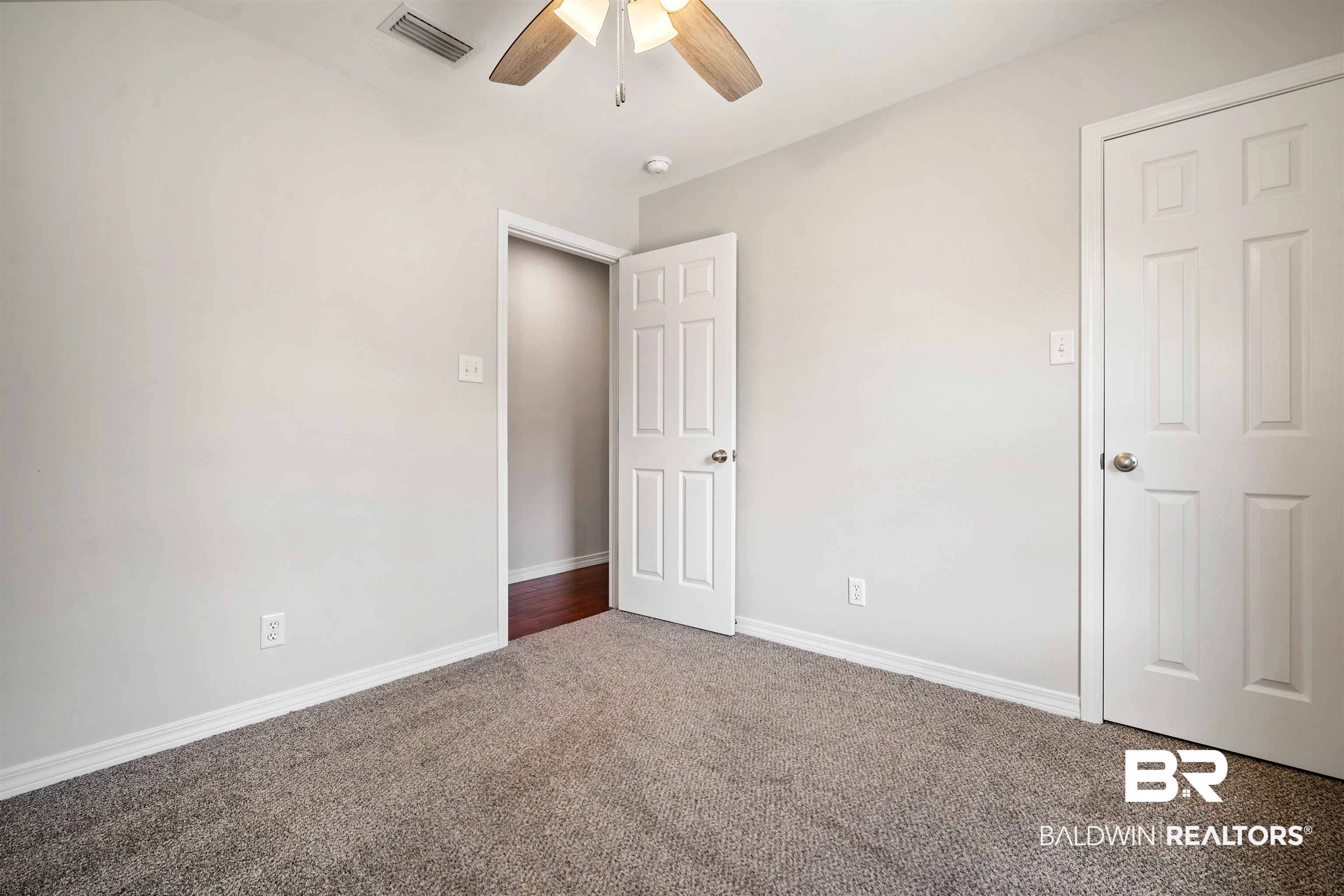 4000 Fenwick Loop Mobile, AL 36619 - Photo 24 of 31 Unfurnished bedroom featuring carpet floors and a ceiling fan
