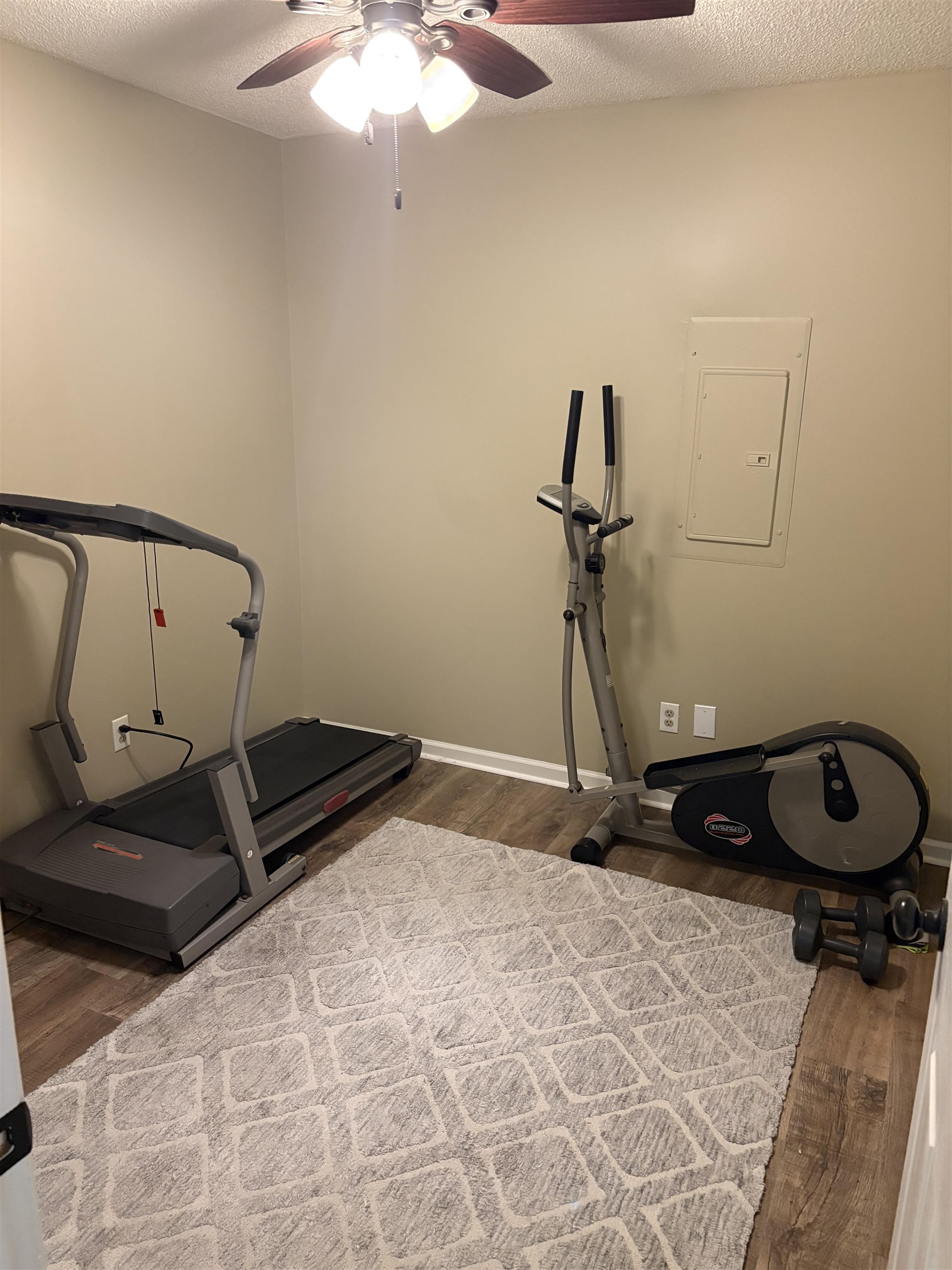 488 Old Collierville Arlington Road Collierville, TN 38017 - Photo 11 of 23 a room with gym equipment and a rug