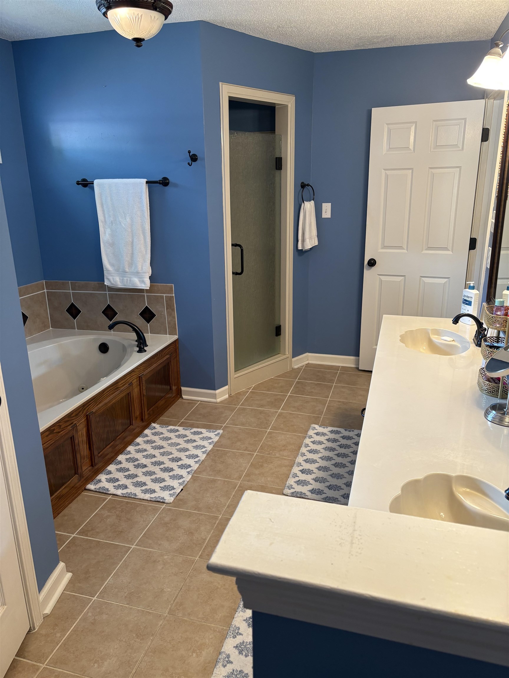 488 Old Collierville Arlington Road Collierville, TN 38017 - Photo 18 of 23 a bathroom with a tub sink and mirror
