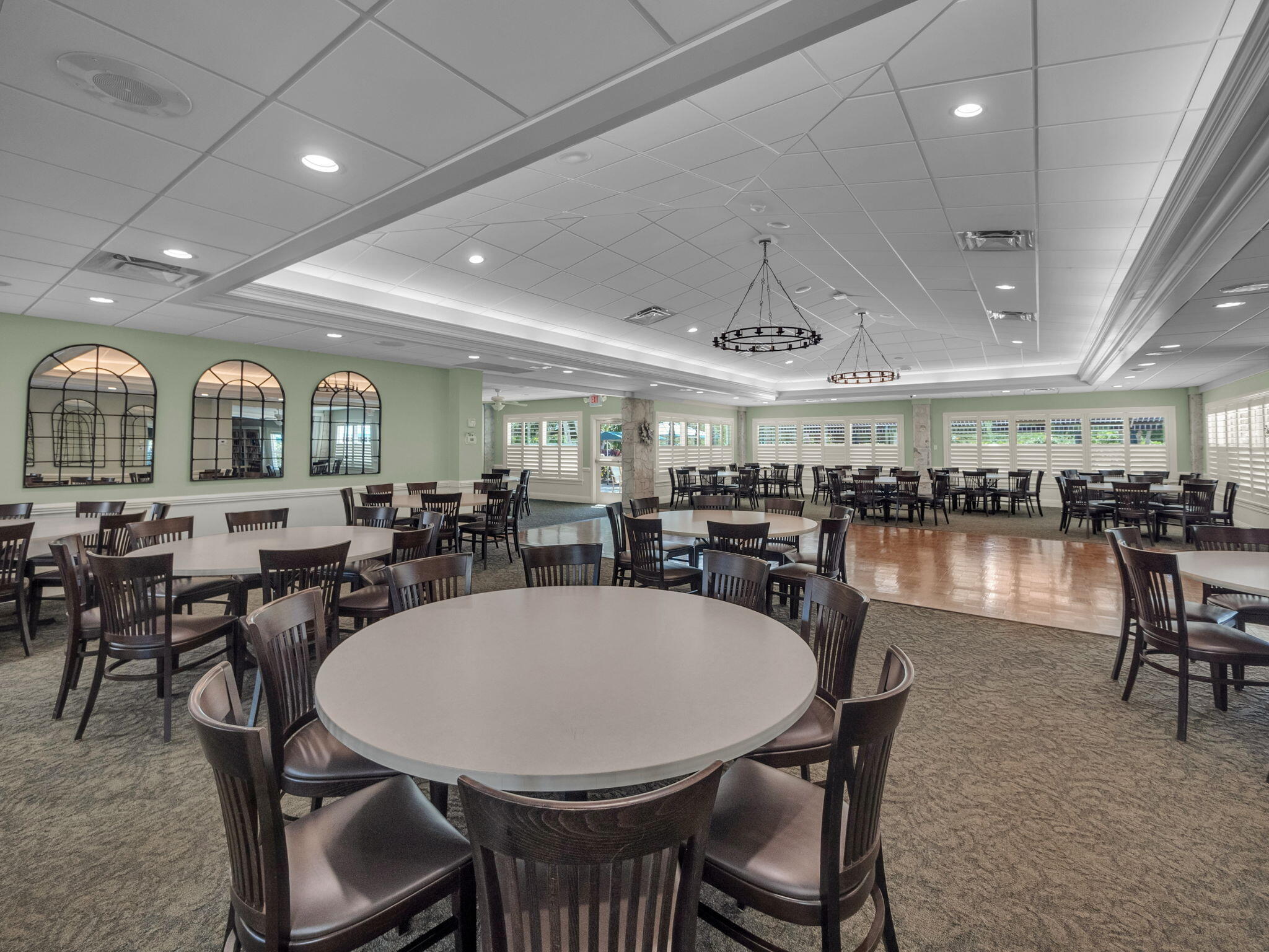 8165 Southeast Cypress Point Place Hobe Sound, FL 33455 - Photo 40 of 46 a view of a dining room with furniture