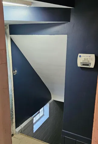 a view of front door