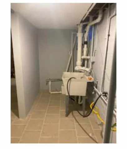 a view of a staircase