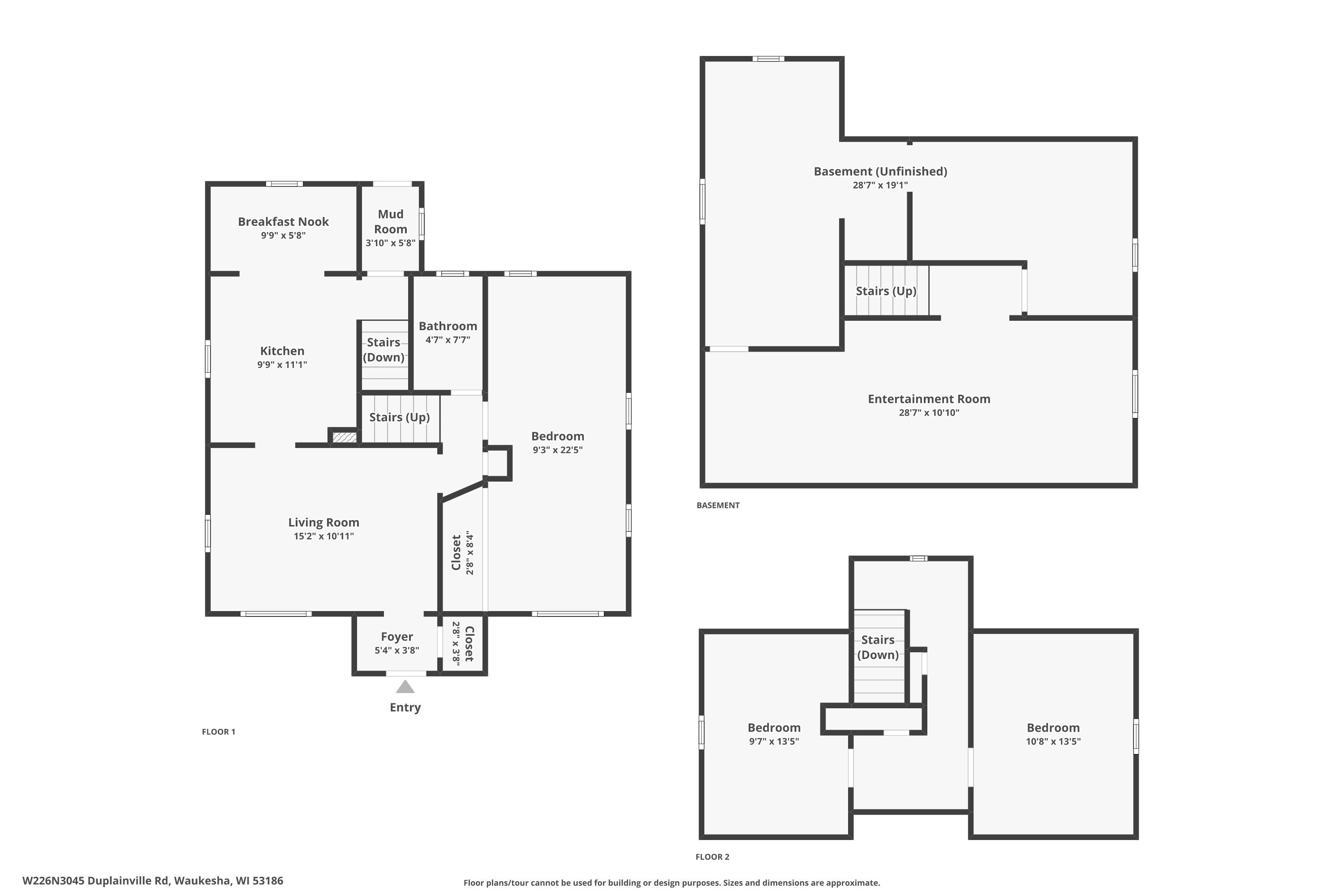 W226-n3045 Duplainville Road Pewaukee, WI 53072 - Photo 47 of 47 Combination of floorplans