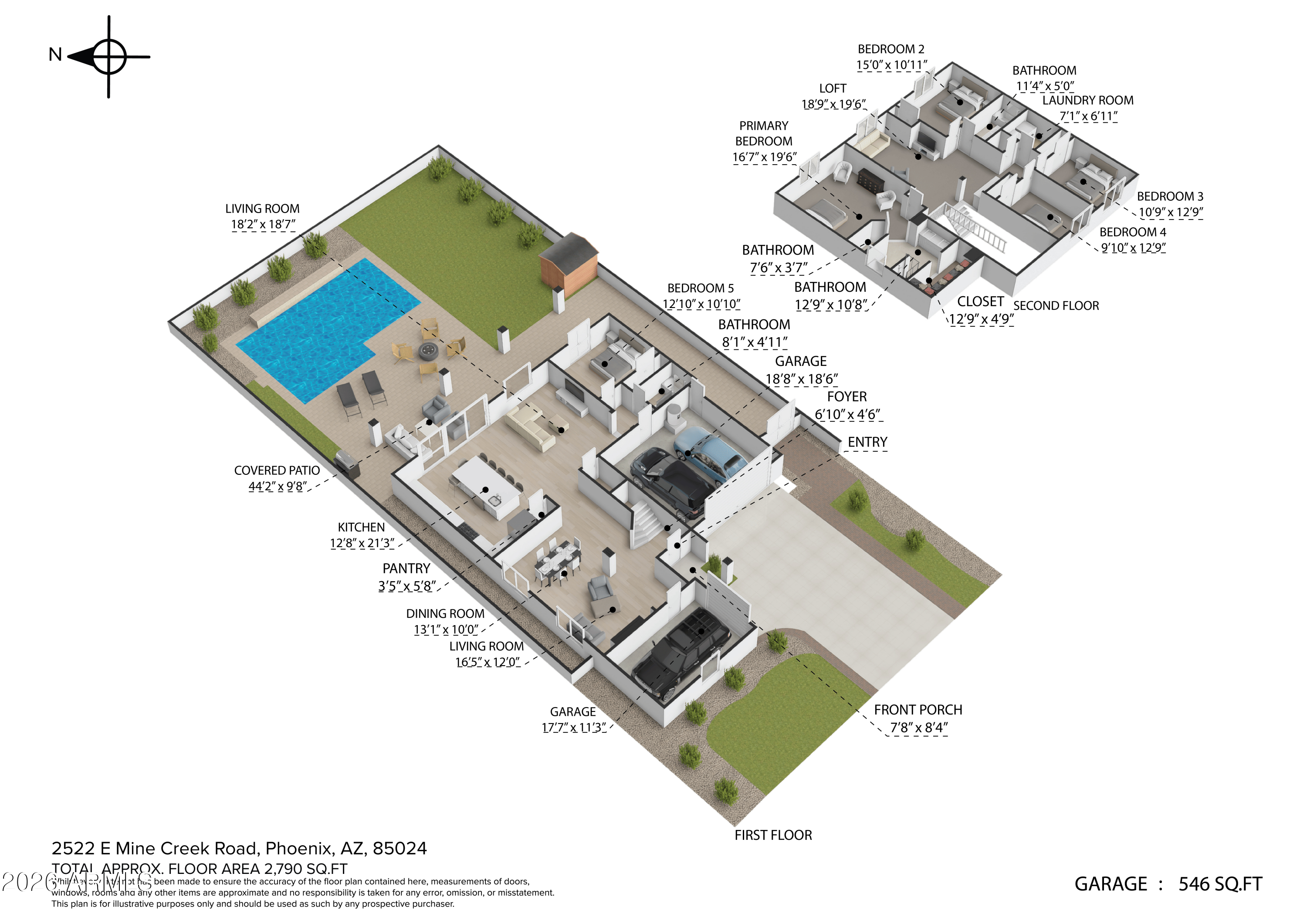 2522 East Mine Creek Road Phoenix, AZ 85024 - Photo 53 of 54