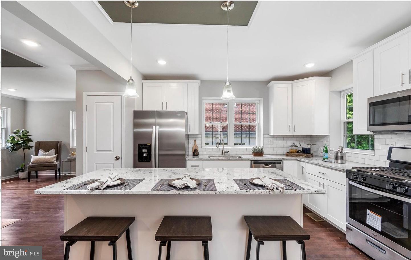 3400 Dennlyn Road Baltimore, MD 21215 - Photo 11 of 32 Modern kitchen with sleek finishes.