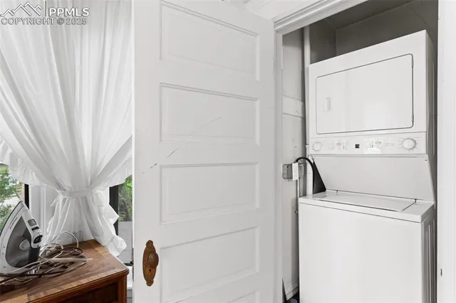 a view of storage and utility room