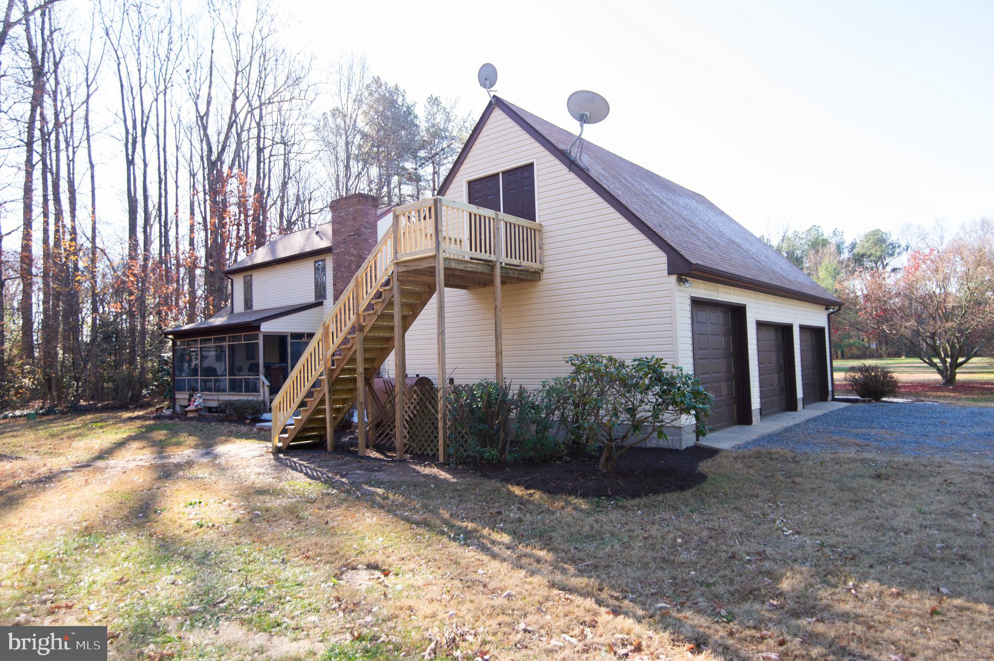 8197 Detour Road Denton, MD 21629 - Photo 52 of 77 Stairs to bonus room over garage