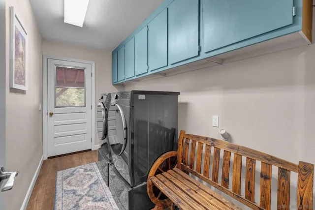 front view of a house with a street