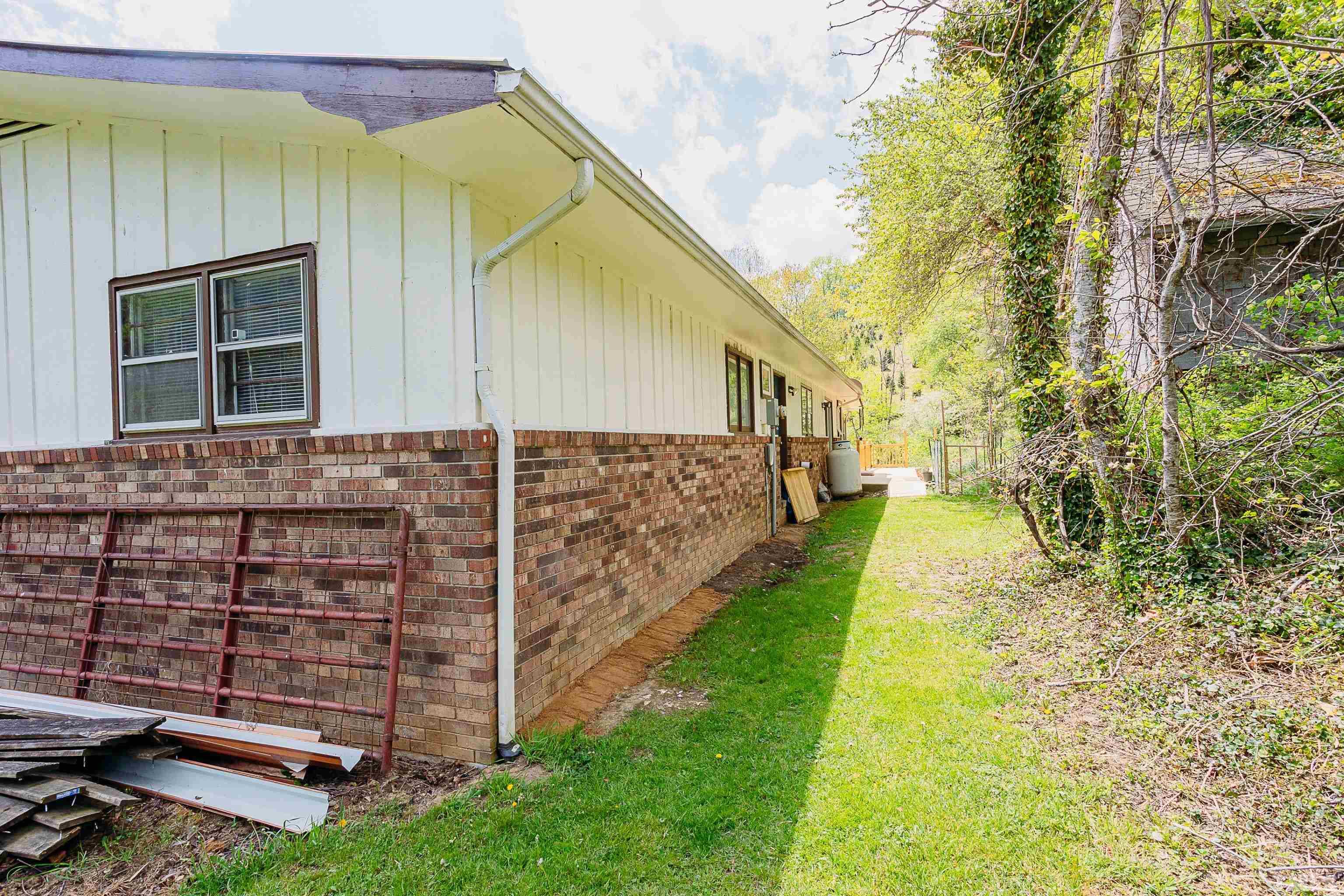 601 Fees Branch Road Lansing, NC 28643 - Photo 16 of 72 a view of a backyard with plants