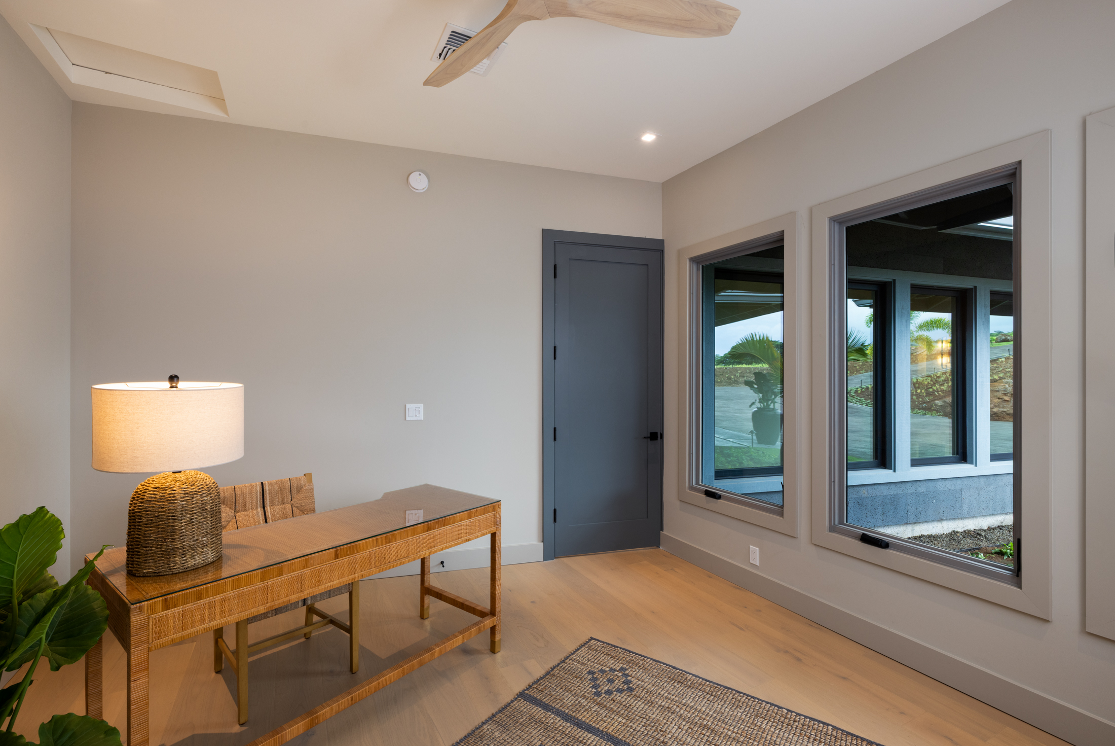 81-6513 Laupai Way Captain Cook, HI 96704 - Photo 17 of 30 a view of a workspace with furniture and a window