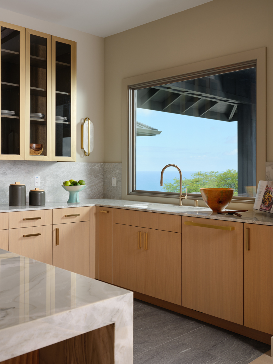 81-6513 Laupai Way Captain Cook, HI 96704 - Photo 8 of 30 a kitchen with a sink and cabinets