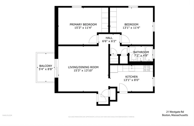 $409,999 | 21 Westgate Road, Unit 6, Boston, MA 02467