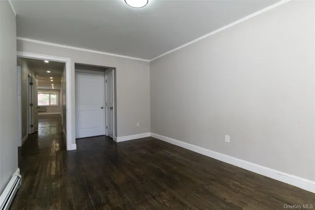 wooden floor in an empty room