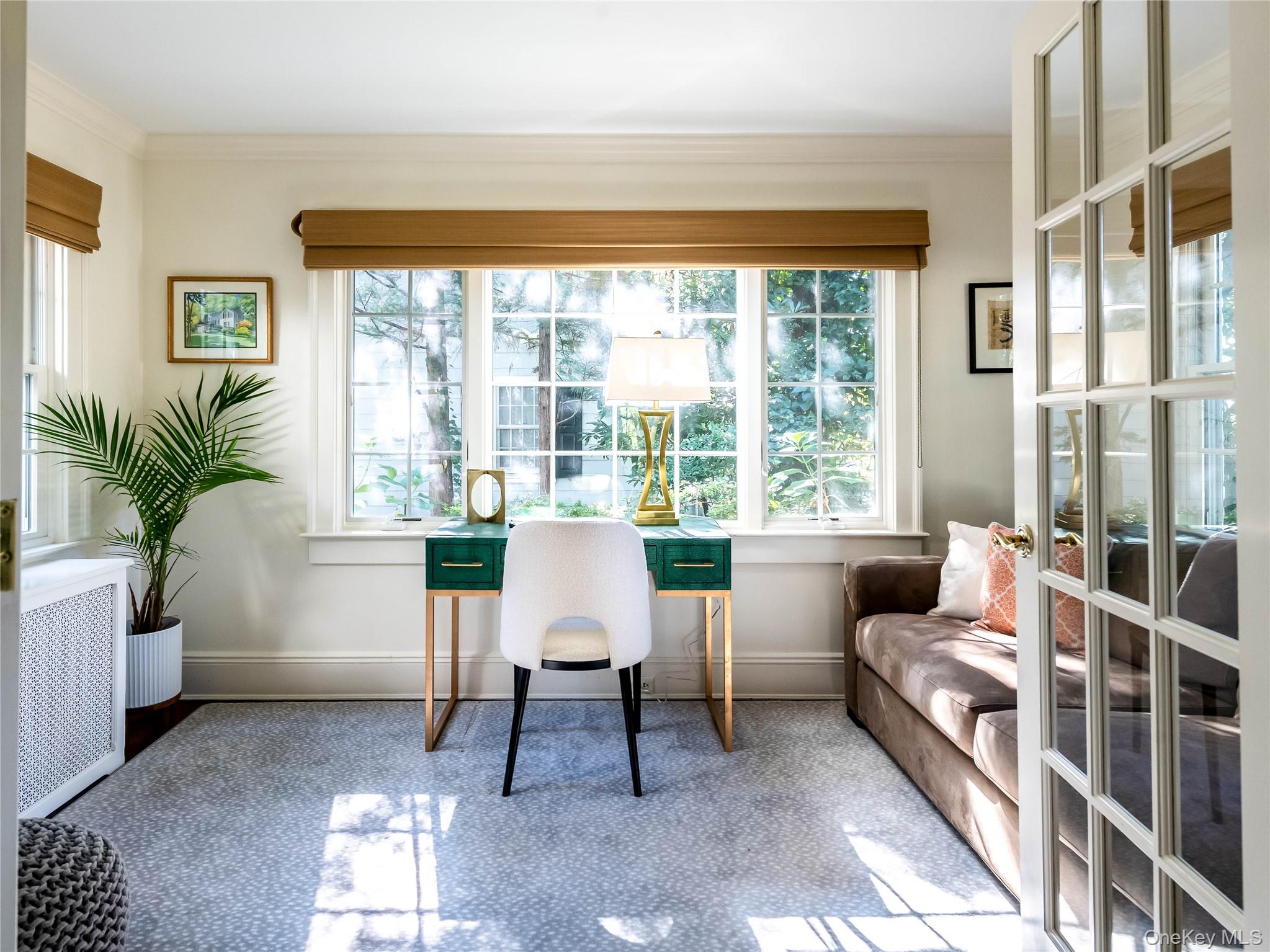 50 Eakins Road Manhasset, NY 11030 - Photo 6 of 24 a living room with furniture and a large window