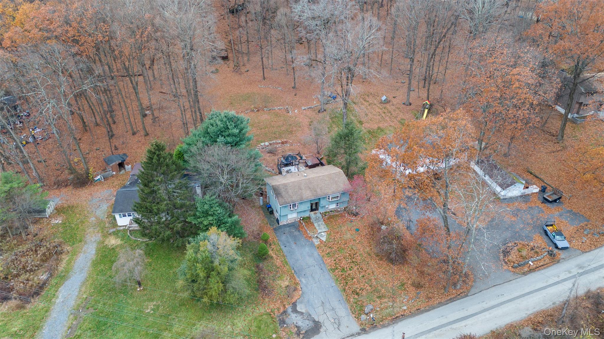 39 Peddler Hill Road Monroe, NY 10950 - Photo 26 of 30 an aerial view of a house with a yard and green space