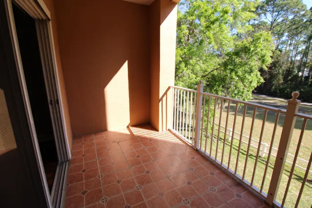 a view of an outdoor space with seating area
