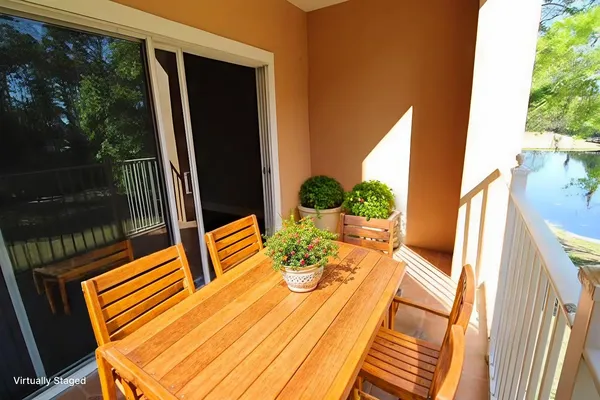 a view of balcony