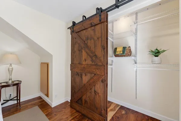 a view of walk in closet