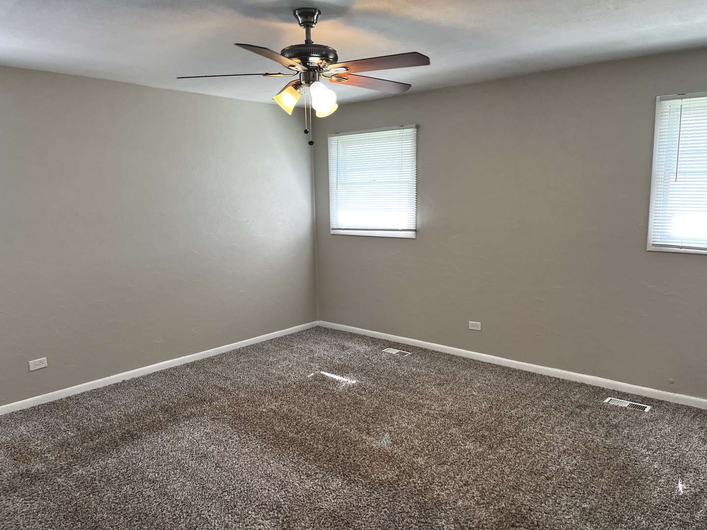 16524 Woodlawn W Avenue South Holland, IL 60473 - Photo 11 of 20 an empty room with a window and a fan