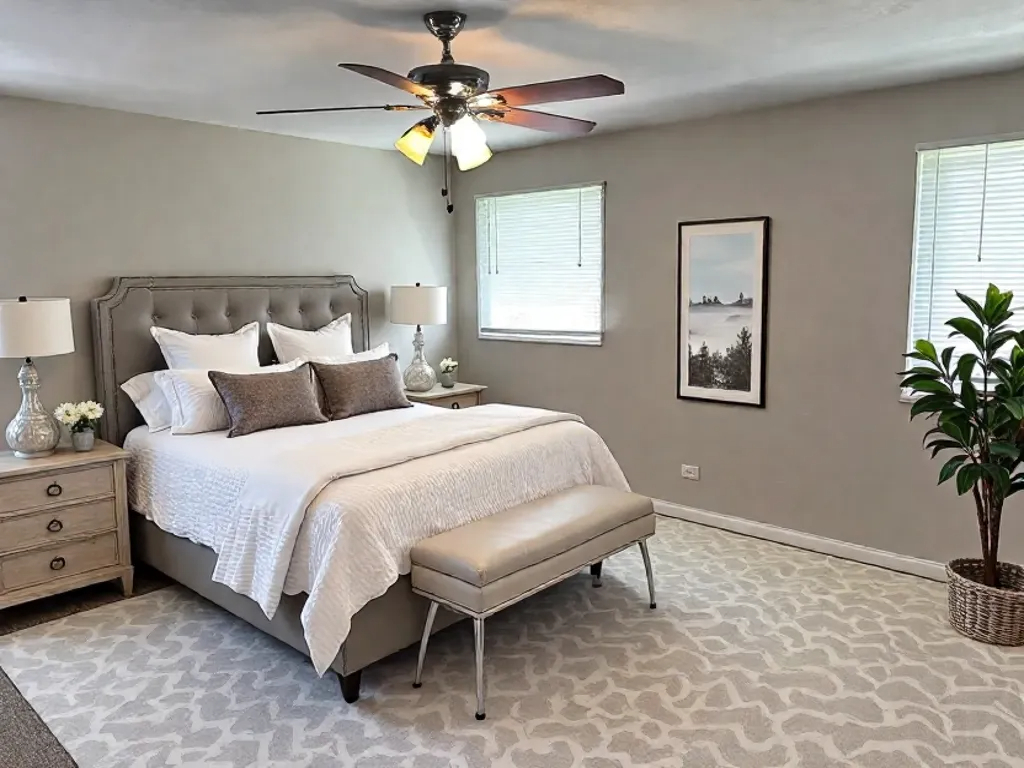 16524 Woodlawn W Avenue South Holland, IL 60473 - Photo 12 of 20 a bedroom with a bed and a potted plant