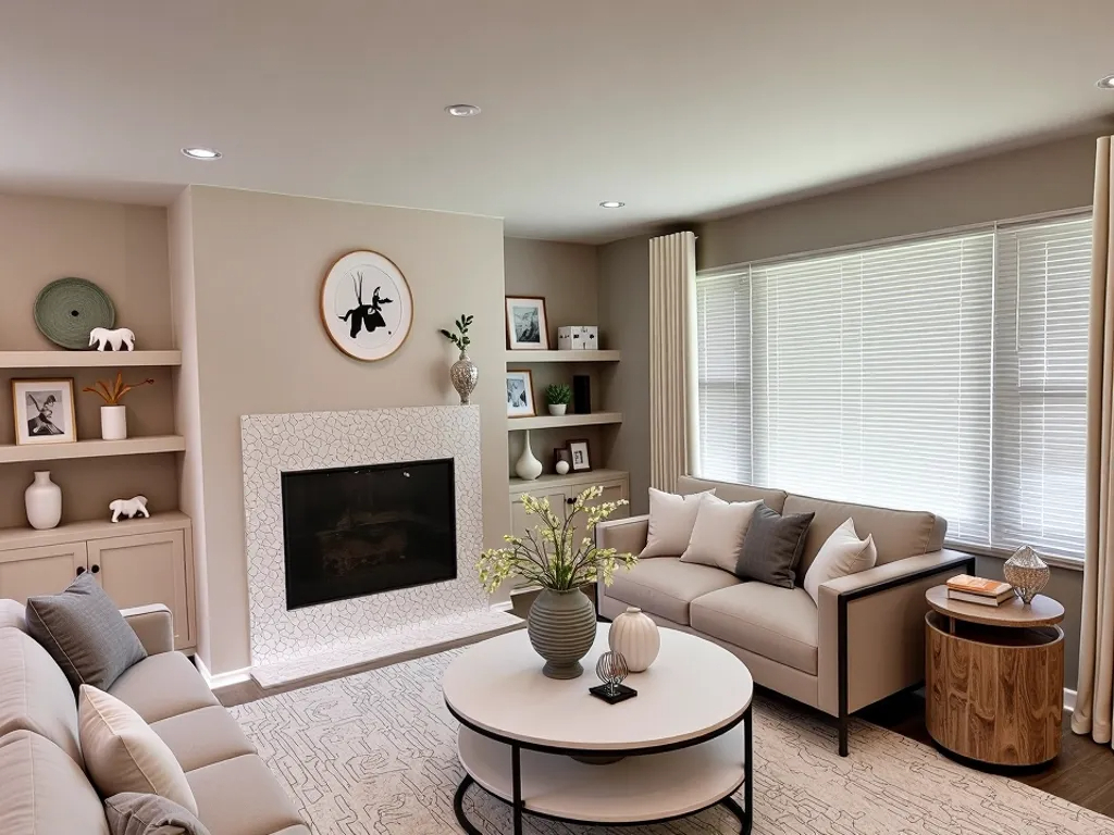16524 Woodlawn W Avenue South Holland, IL 60473 - Photo 3 of 20 a living room with furniture and a fireplace