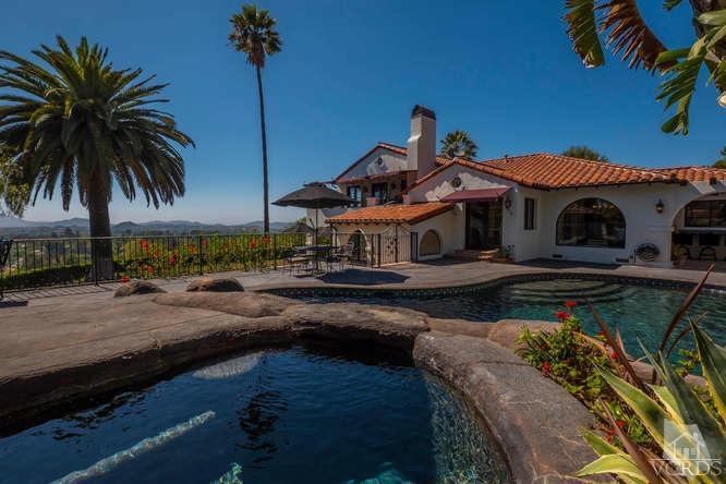 2016 Rayshire Street Thousand Oaks, CA 91362 - Photo 58 of 66 a front view of a house with swimming pool