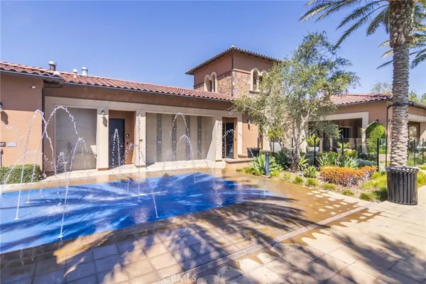 a view of a house with entertaining space