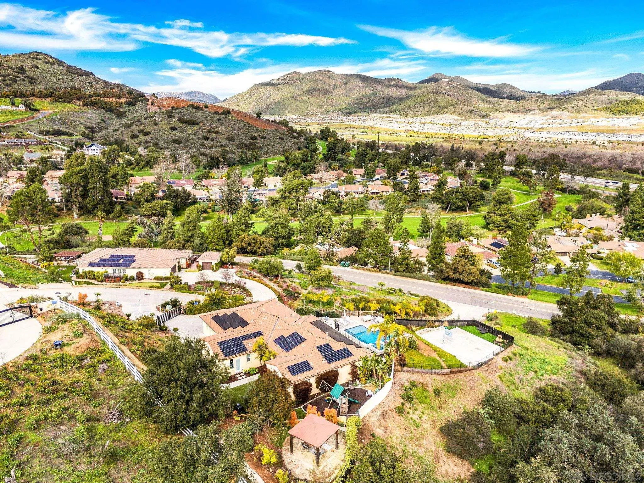 2836 Mesa Grove Road Fallbrook, CA 92028 - Photo 46 of 46 a view of city and ocean