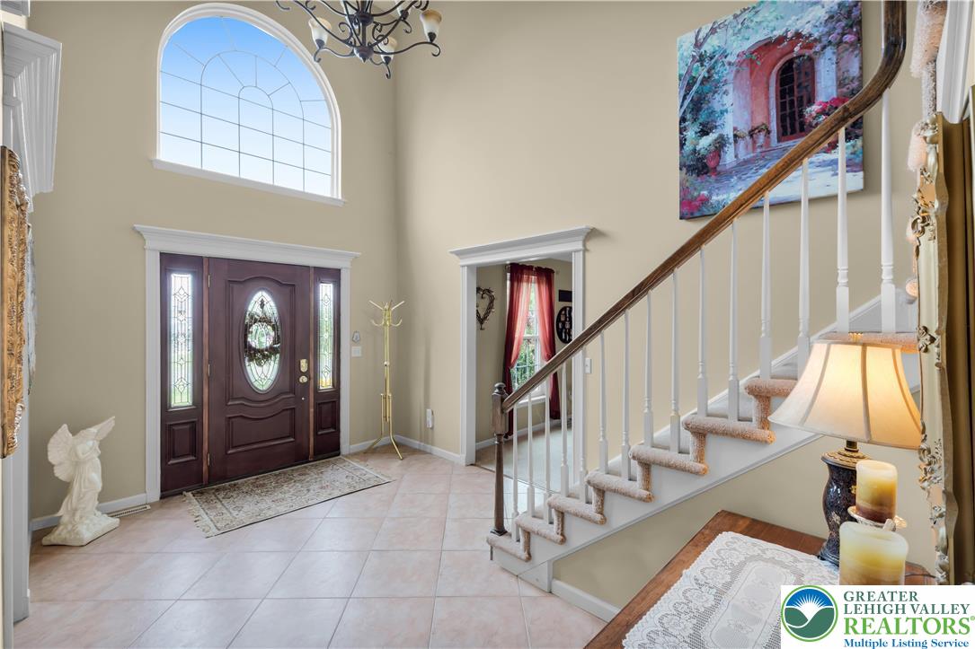 3830 McIntosh Drive Orefield, PA 18069 - Photo 12 of 36 a view of an entryway with staircase