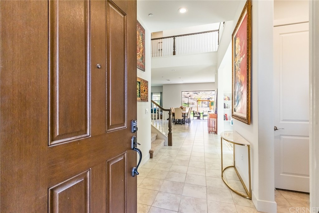 19047 Bension Drive Saugus, CA 91350 - Photo 2 of 72 Front entry with 20 1/2 foot ceiling.