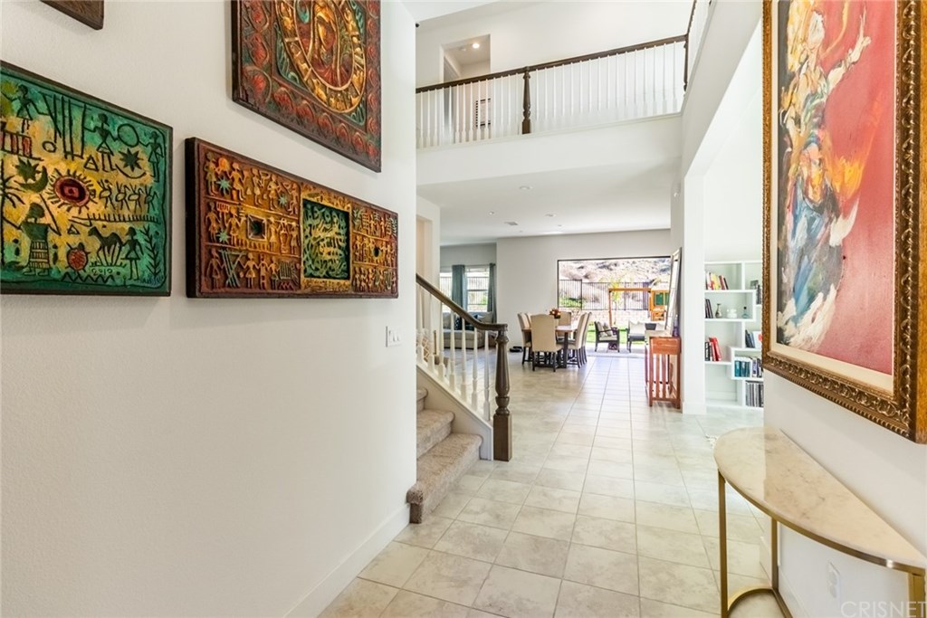 19047 Bension Drive Saugus, CA 91350 - Photo 3 of 72 Front entry with view to backyard