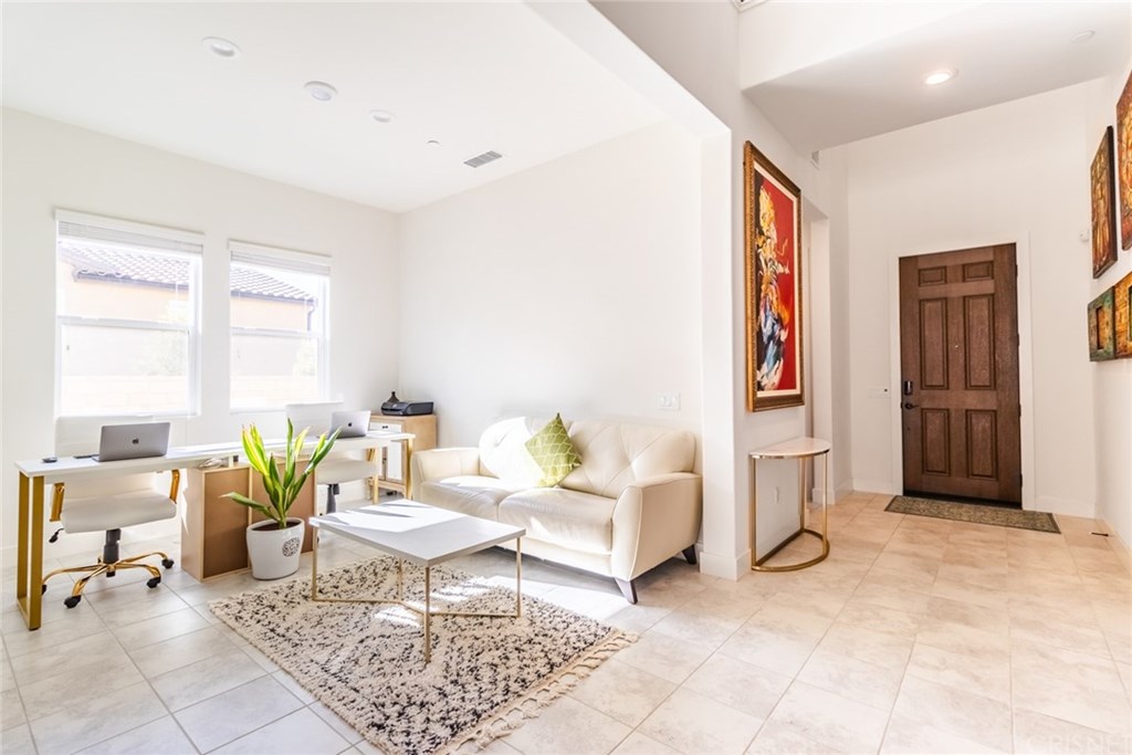 19047 Bension Drive Saugus, CA 91350 - Photo 7 of 72 View of home entrance and space used as home office