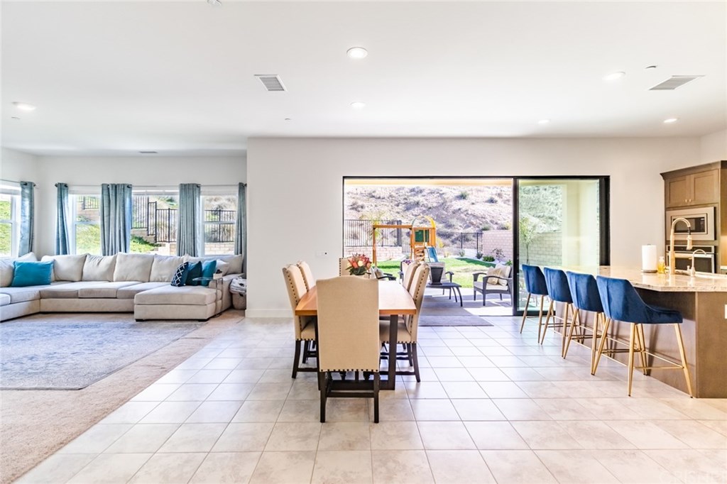 19047 Bension Drive Saugus, CA 91350 - Photo 10 of 72 View from extended entry into great room and kitchen.