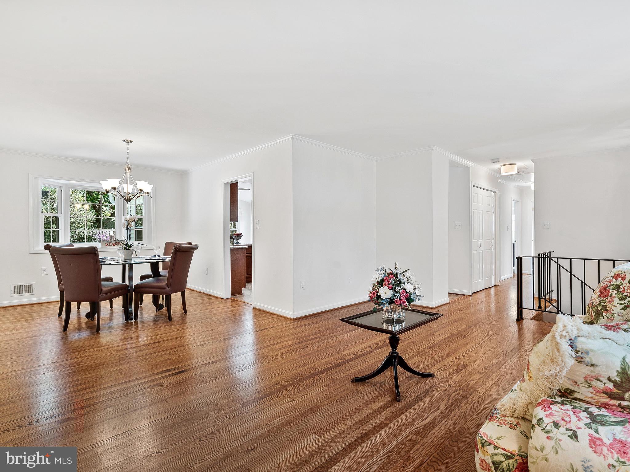 3104 Gold Mine Road Brookeville, MD 20833 - Photo 8 of 46 Living Room looking into Dining Room