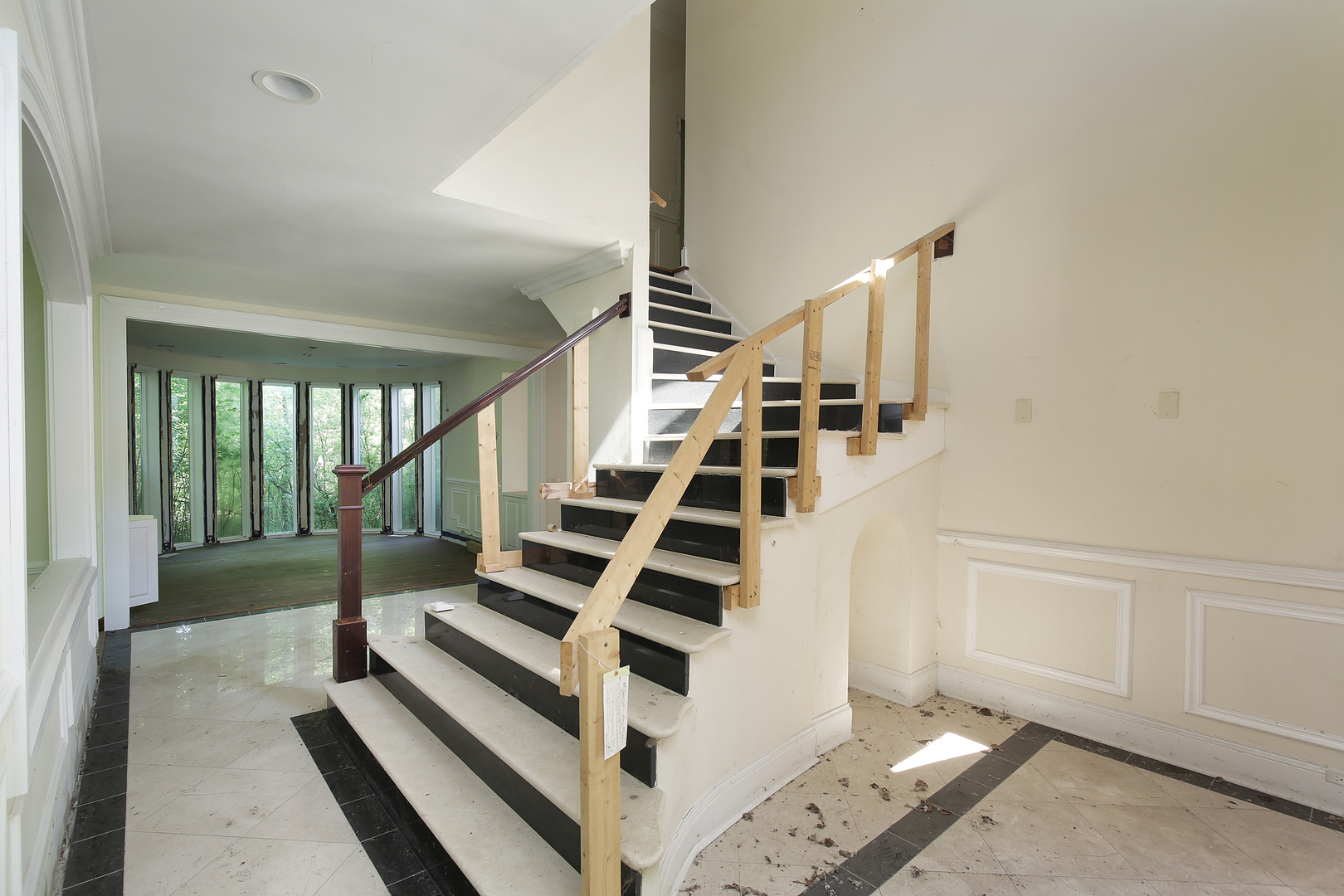 3000 Telegraph Road Bannockburn, IL 60015 - Photo 12 of 18 a view of entryway and hall with wooden floor