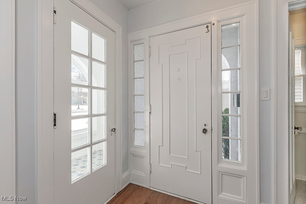 2596 Ashton Road Cleveland, OH 44118 - Photo 15 of 43 Doorway with dark wood-type flooring
