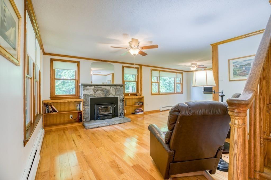 38 Berwick Road Longmeadow, MA 01106 - Photo 17 of 33 a living room with furniture and a fireplace