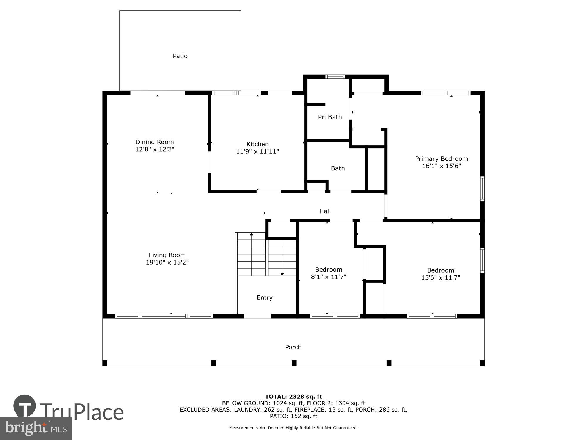 11712 Seven Locks Road Potomac, MD 20854 - Photo 45 of 46 Main Level Floor Plan