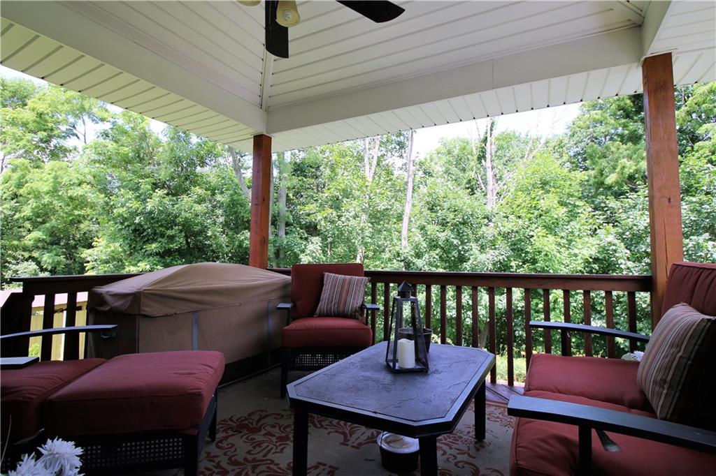 3517 Bevan Road North Versailles, PA 15137 - Photo 12 of 25 Private wooded views from relaxing outdoor deck
