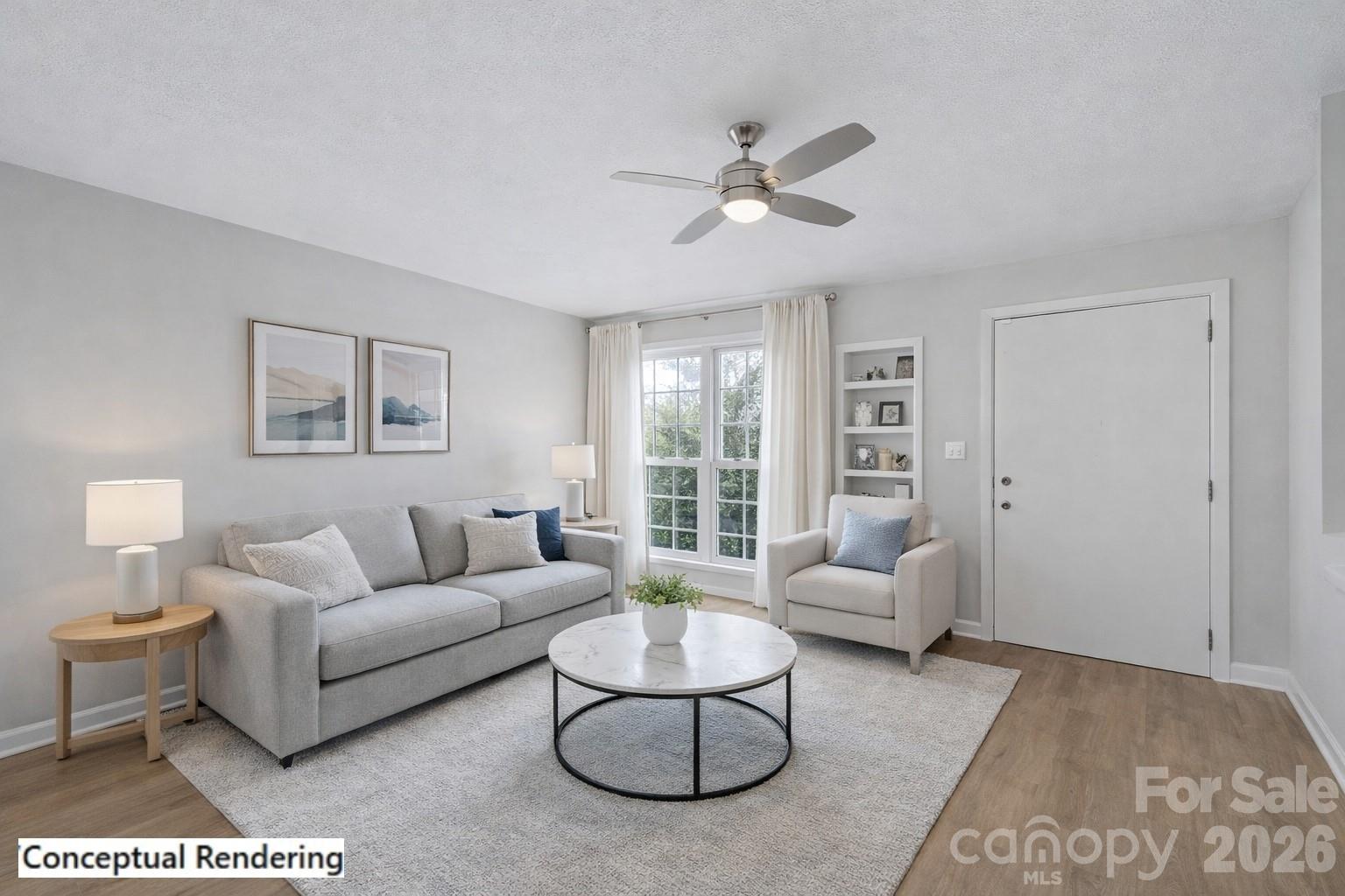 5 Cartwright Street York, SC 29745 - Photo 17 of 28 a living room with furniture and a large window