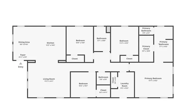 a picture of a wall with a white bench