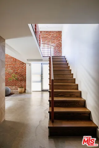 a view of a door of the house